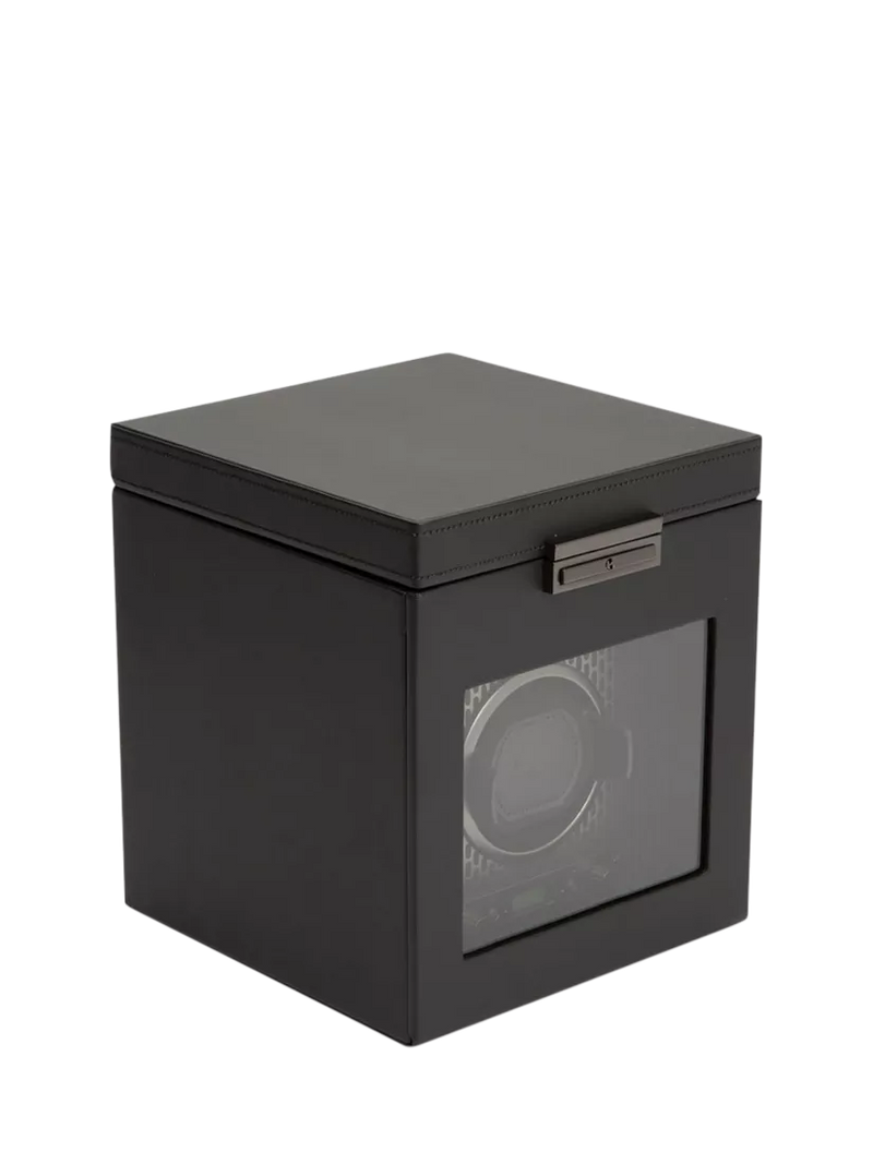 WOLF Axis vegan leather watch winder, imported from the UK