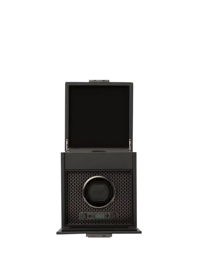 WOLF Axis vegan leather watch winder, imported from the UK