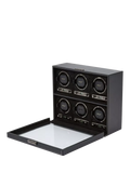 Wolf British Racing vegan leather 6 module watch winder, UK version