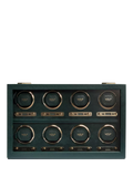 Wolf British Racing Vegan Leather 8 Module Watch Winder