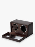 WOLF Cub vegan leather 2 module watch winder - British product