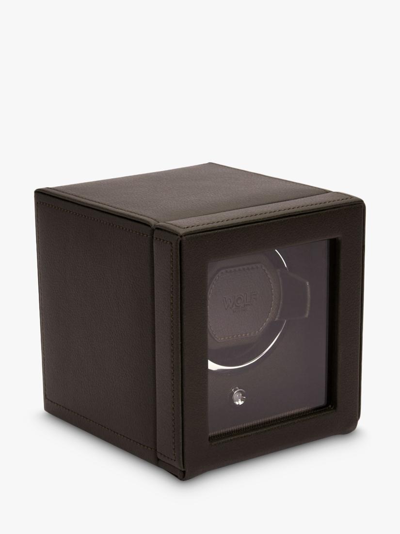 WOLF Cub vegan leather watch winder 1 module, UK version