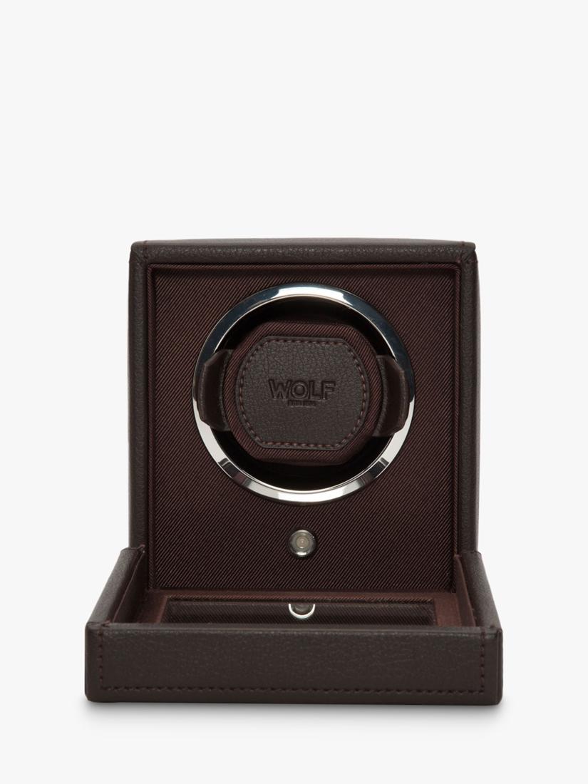 WOLF Cub vegan leather watch winder 1 module, UK version