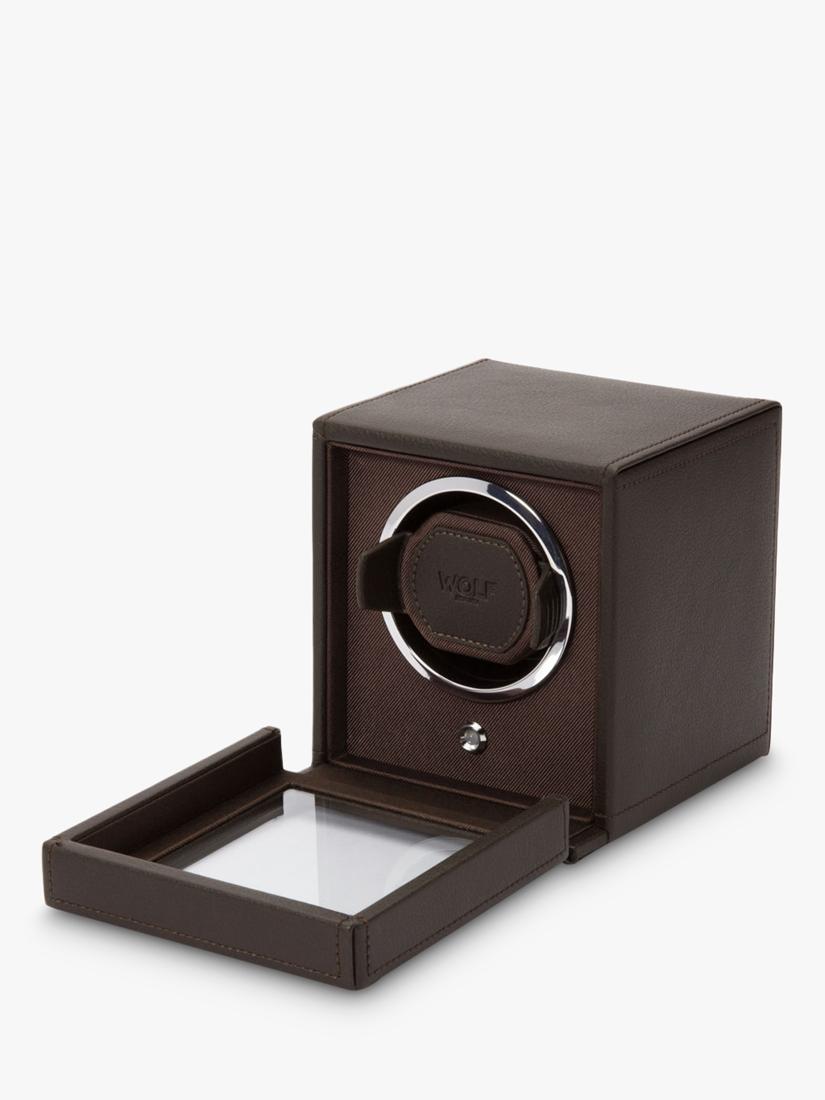 WOLF Cub vegan leather watch winder 1 module, UK version