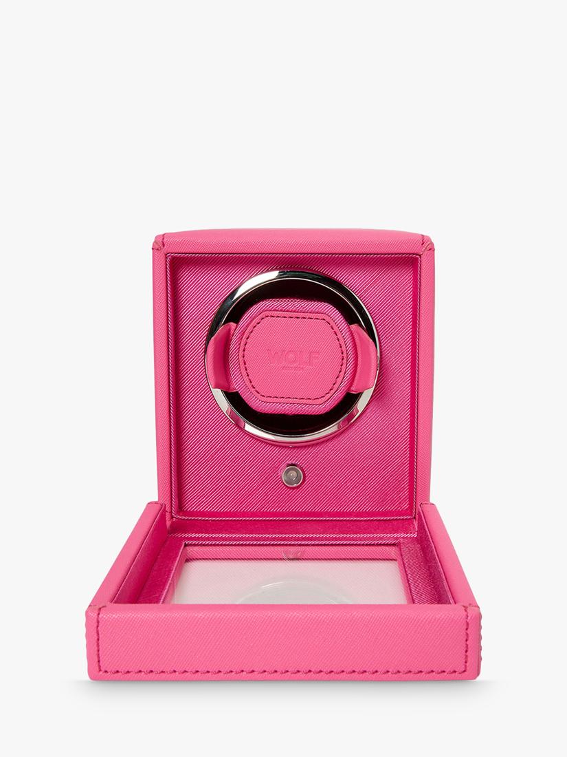 WOLF Cub Vegan Leather 1 Module watch winder, imported from the UK