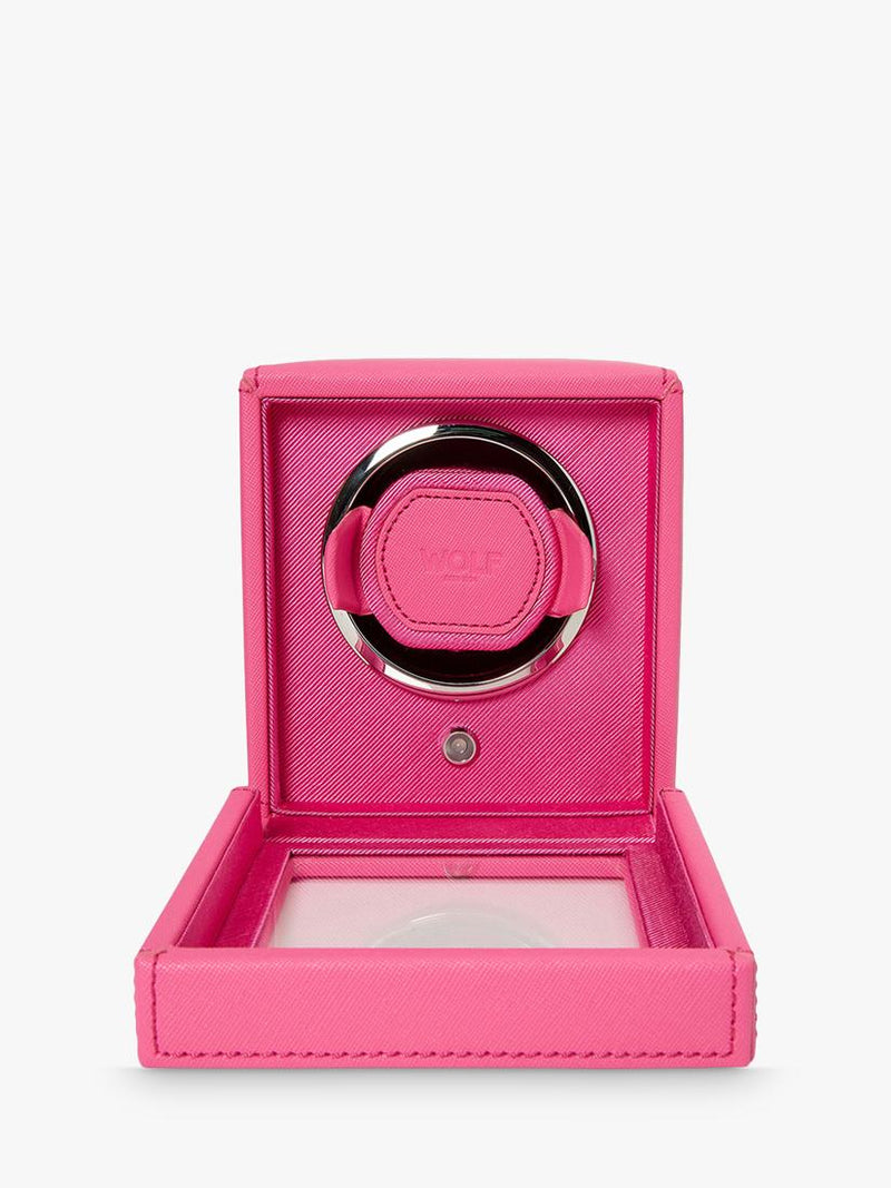 WOLF Cub Vegan Leather 1 Module watch winder, imported from the UK