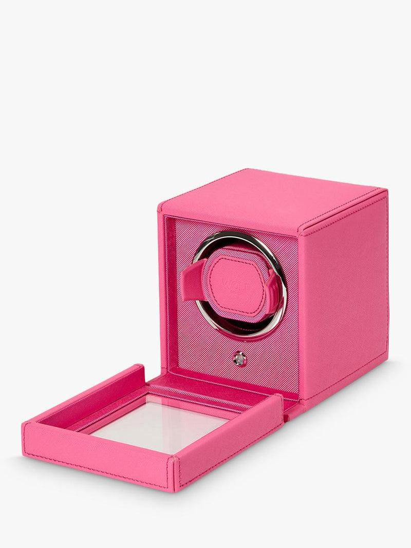 WOLF Cub Vegan Leather 1 Module watch winder, imported from the UK