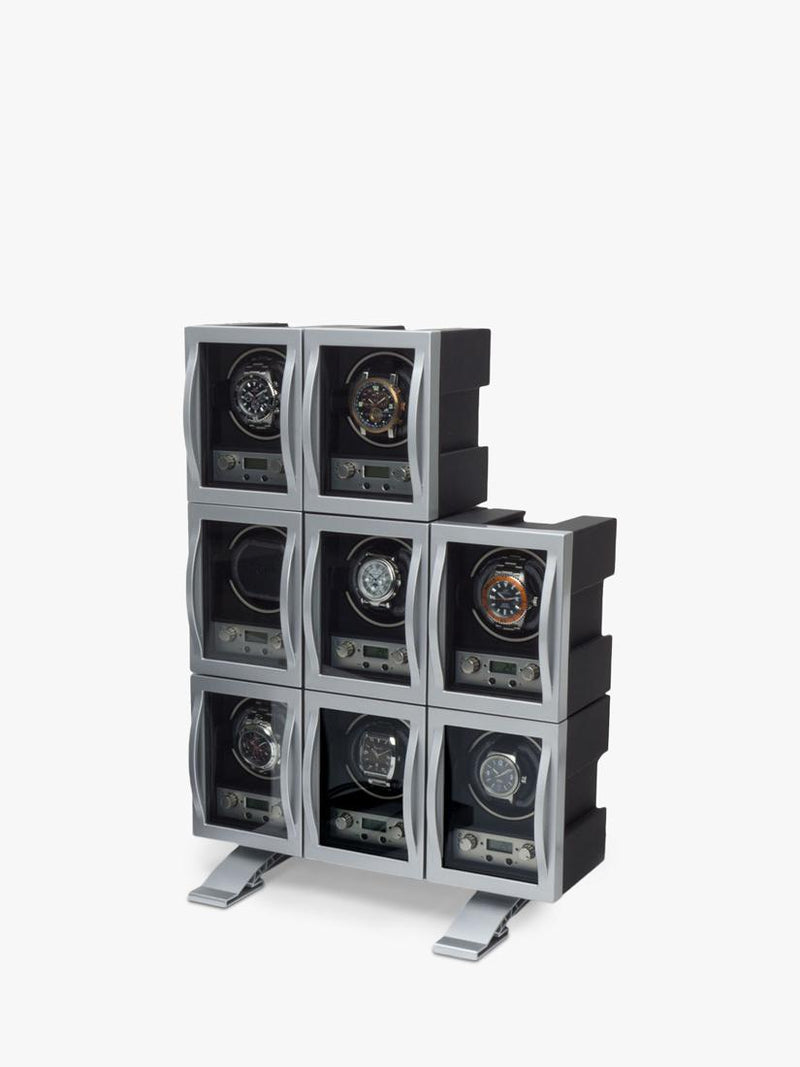 WOLF single module watch winder chrome (British brand)