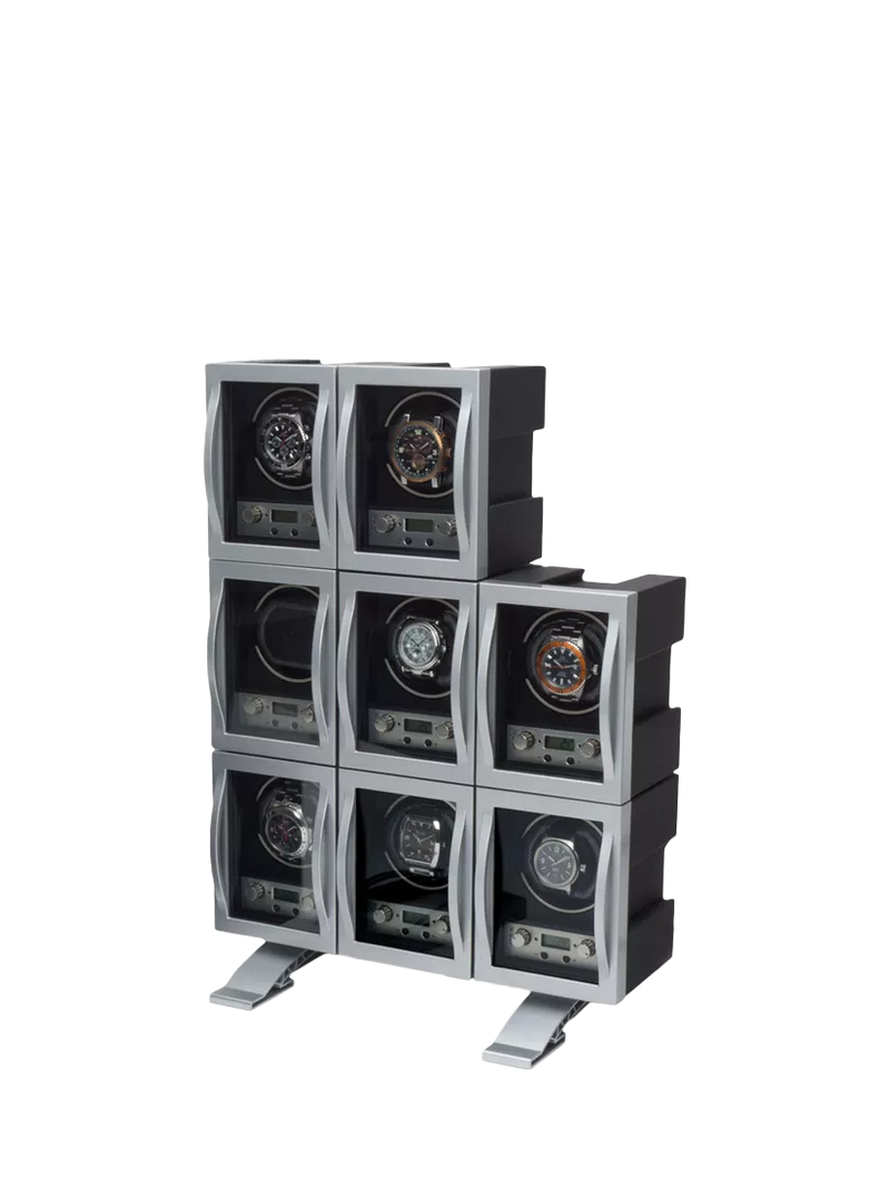 WOLF single module watch winder chrome (British brand)