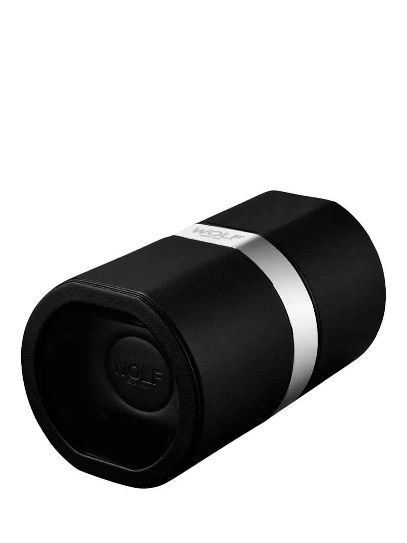 WOLF Rocket travel watch winder black (British brand)