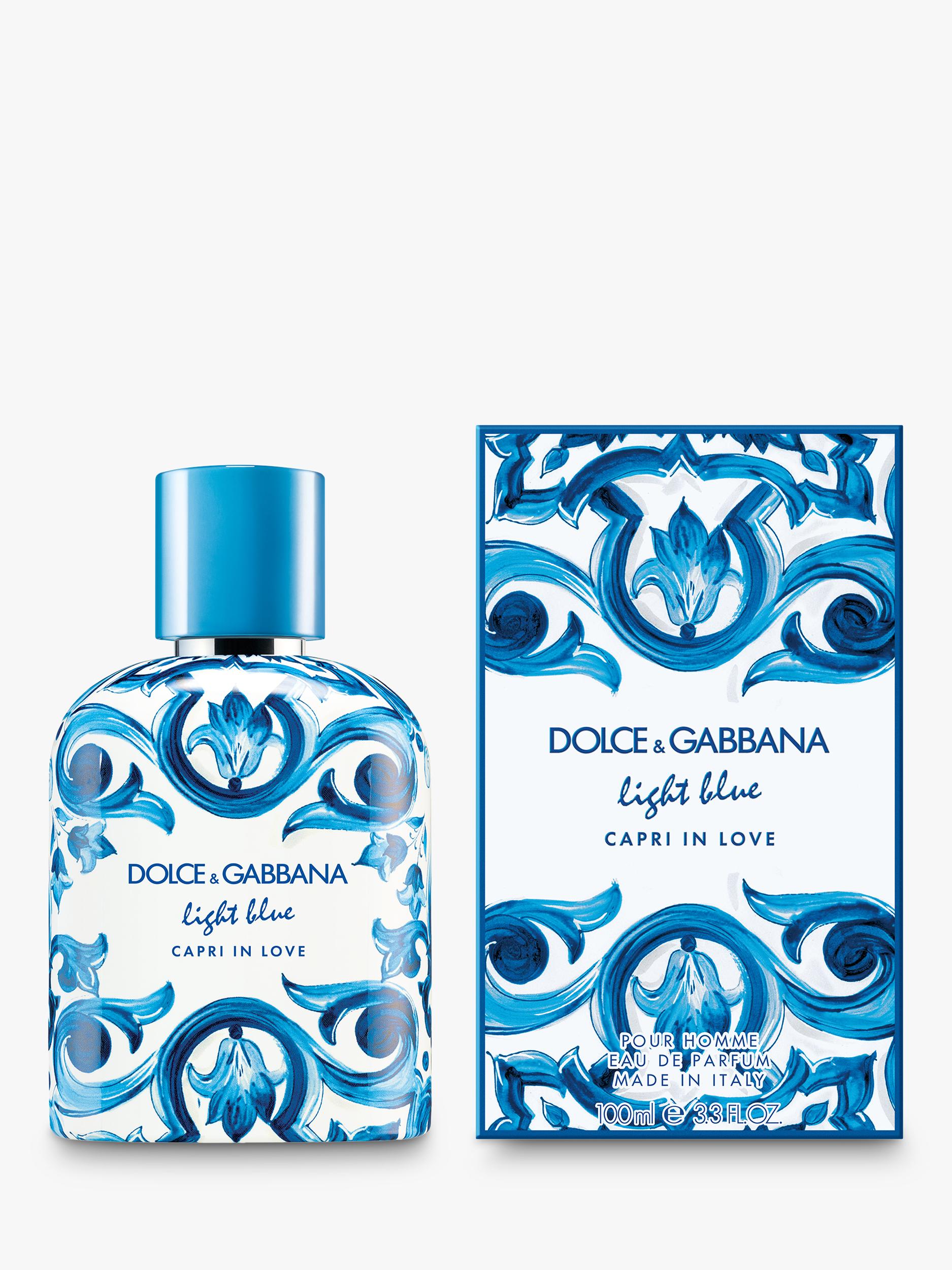 Dolce & Gabbana Light Blue Capri Pour Homme EDP 100ml, UK version