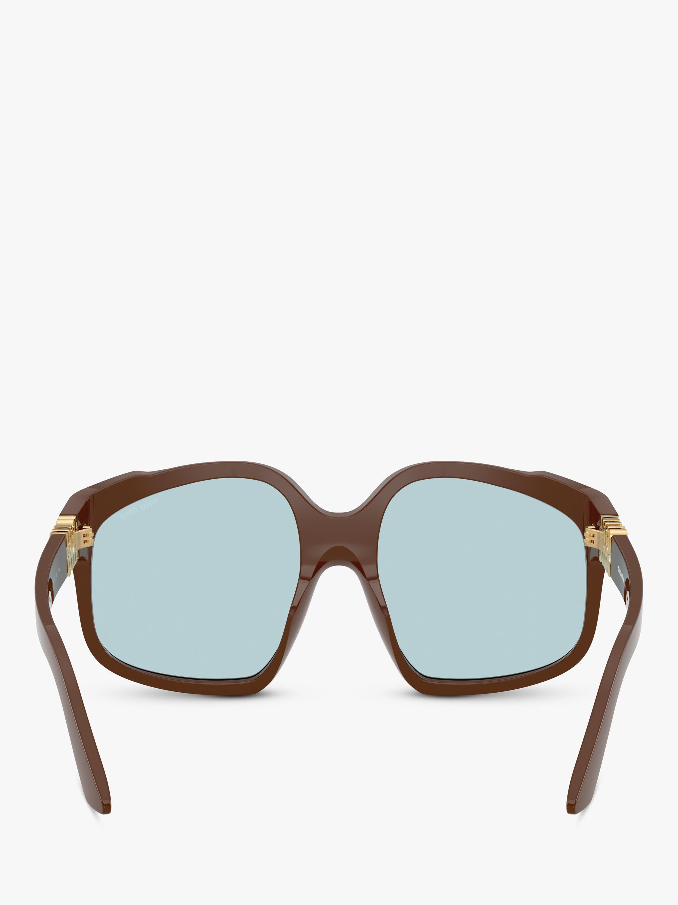 Miu Miu A07S24 square sunglasses brown - UK version