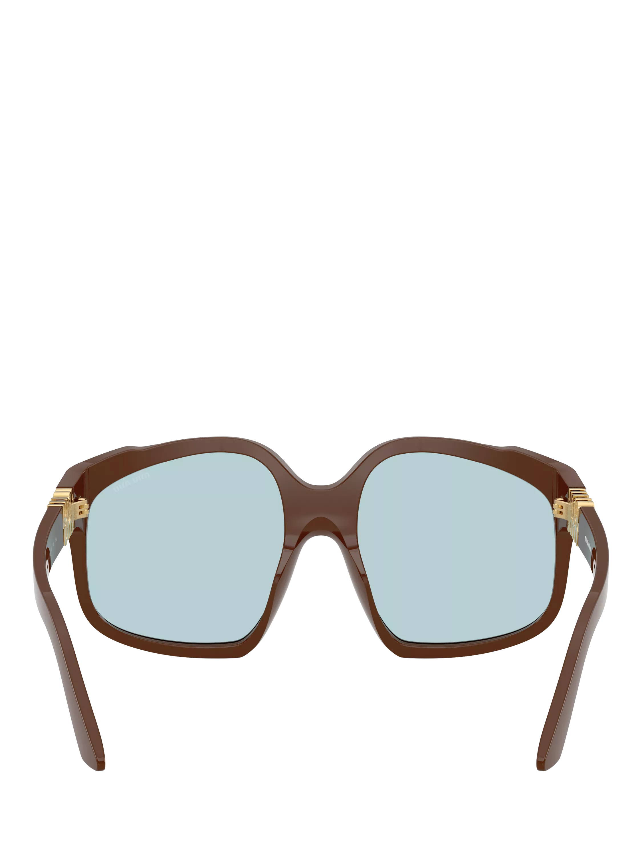 Miu Miu A07S24 square sunglasses brown - UK version