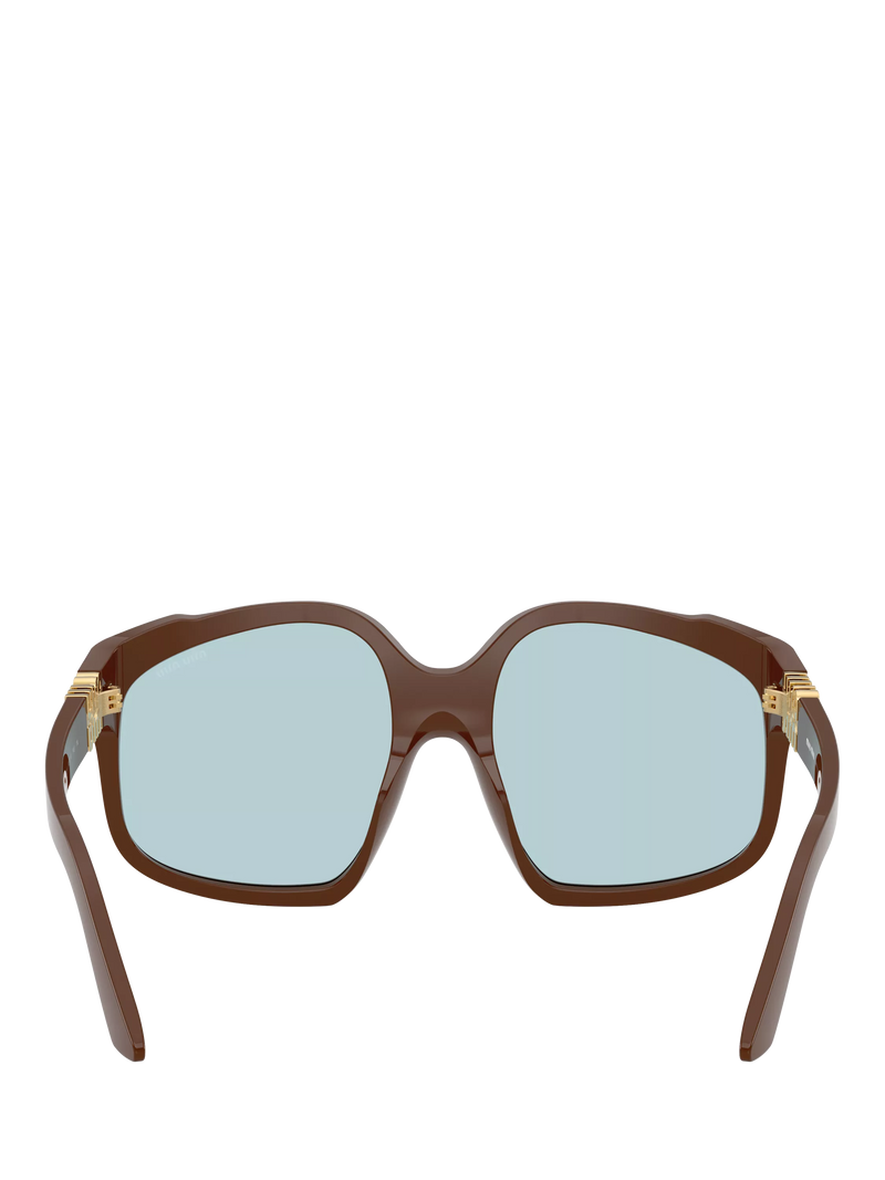 Miu Miu A07S24 square sunglasses brown - UK version