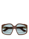 Miu Miu A07S24 square sunglasses brown - UK version