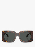 Versace square sunglasses tortoise grey 54mm, UK version