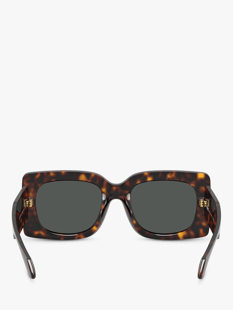 Versace square sunglasses tortoise grey 54mm, UK version