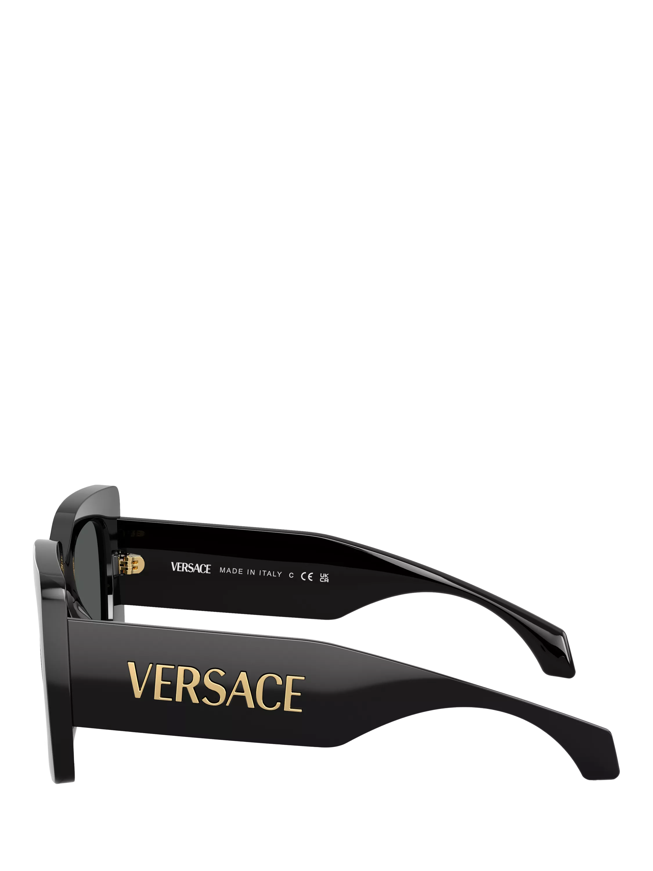 Versace black women's square sunglasses (British brand)