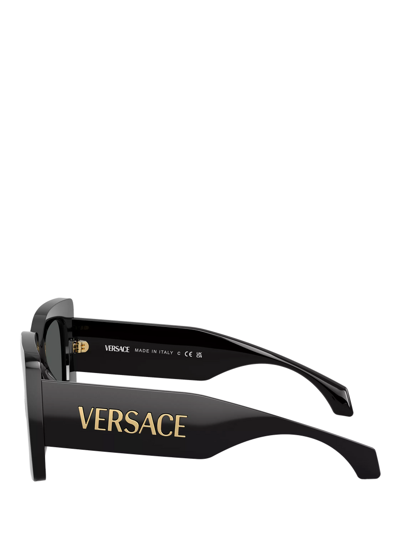 Versace black women's square sunglasses (British brand)