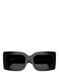 Versace black women's square sunglasses (British brand)