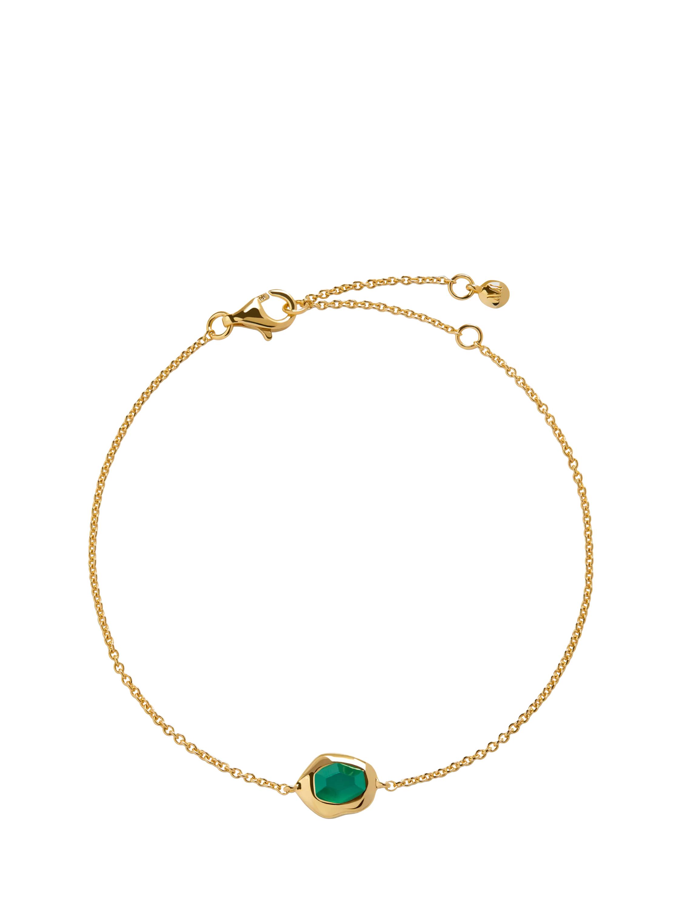 Monica Vinader Odyssey Aquamarine Gemstone Bracelet