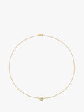 Monica Vinader Odyssey gemstone chain necklace in 18k gold vermeil, imported from the UK