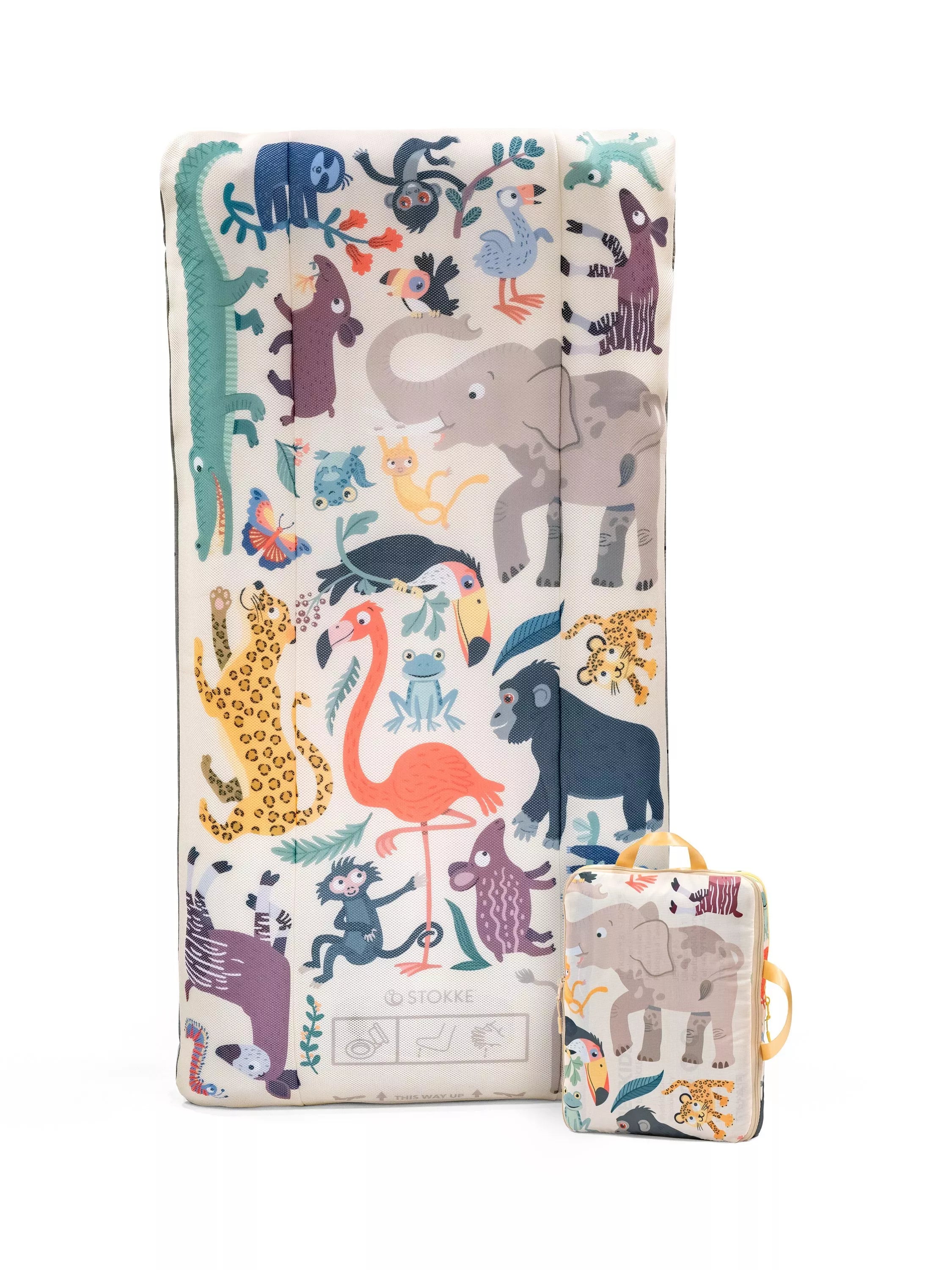 Stokke Jetkids Cloudsleeper inflatable travel bed for kids, UK version