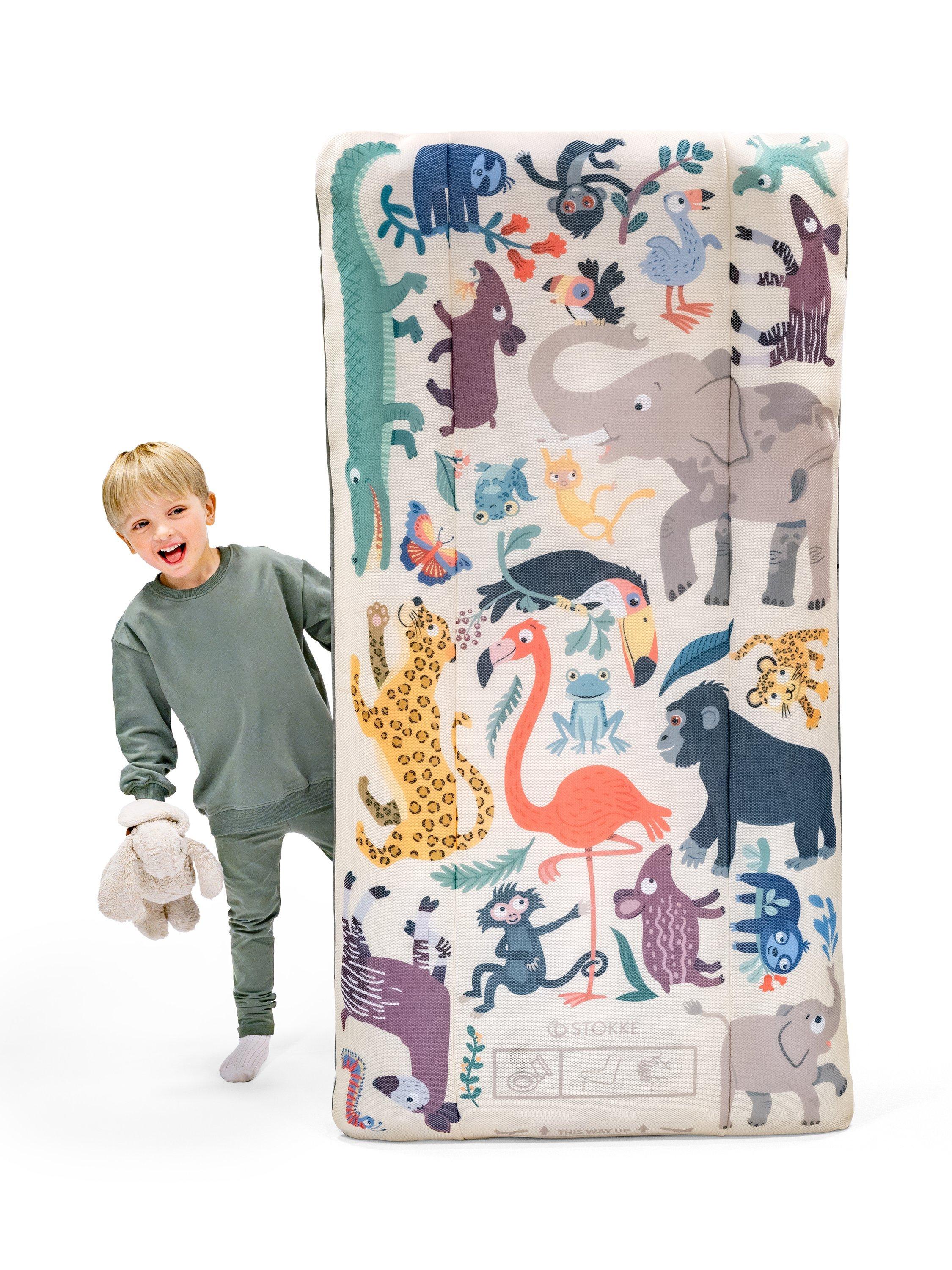 Stokke Jetkids Cloudsleeper inflatable travel bed for kids, UK version
