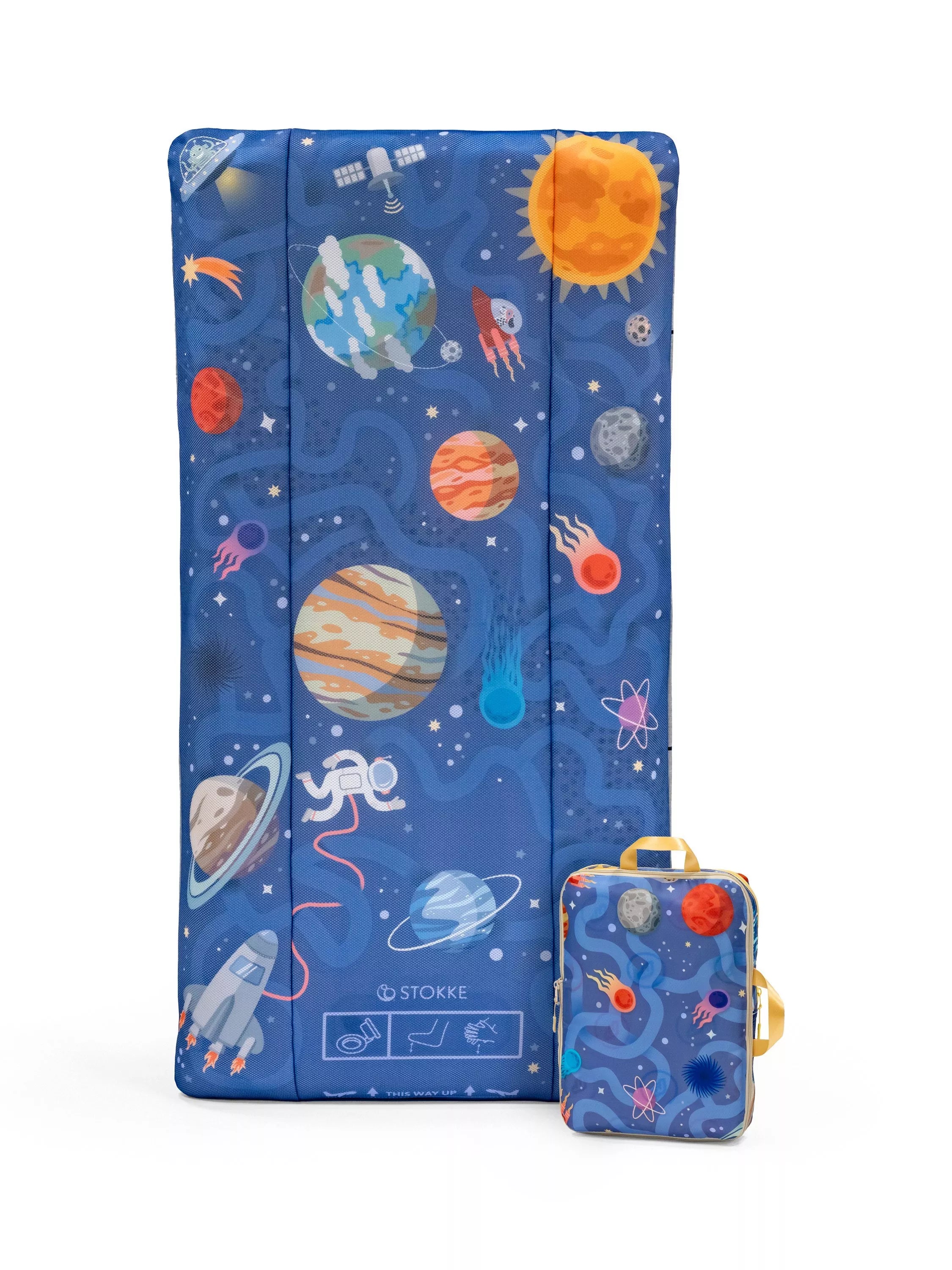 Stokke Jetkids Cloudsleeper InflatableTravel Bed, Space Maze