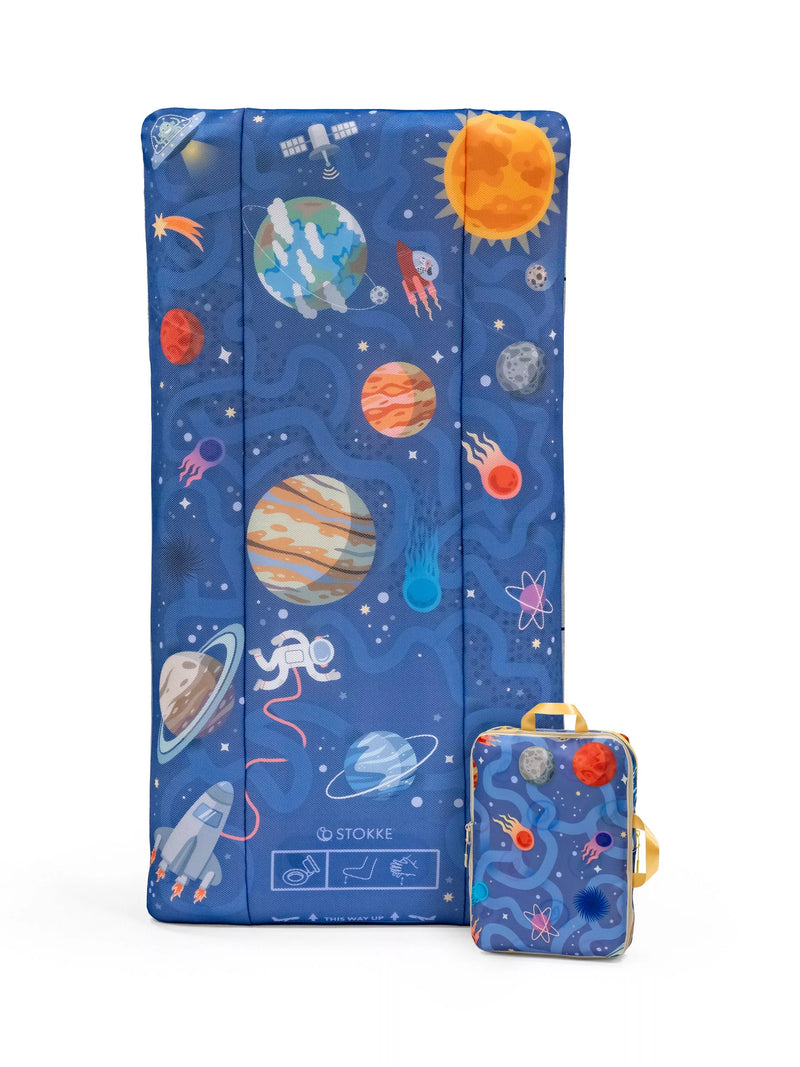 Stokke Jetkids Cloudsleeper InflatableTravel Bed, Space Maze
