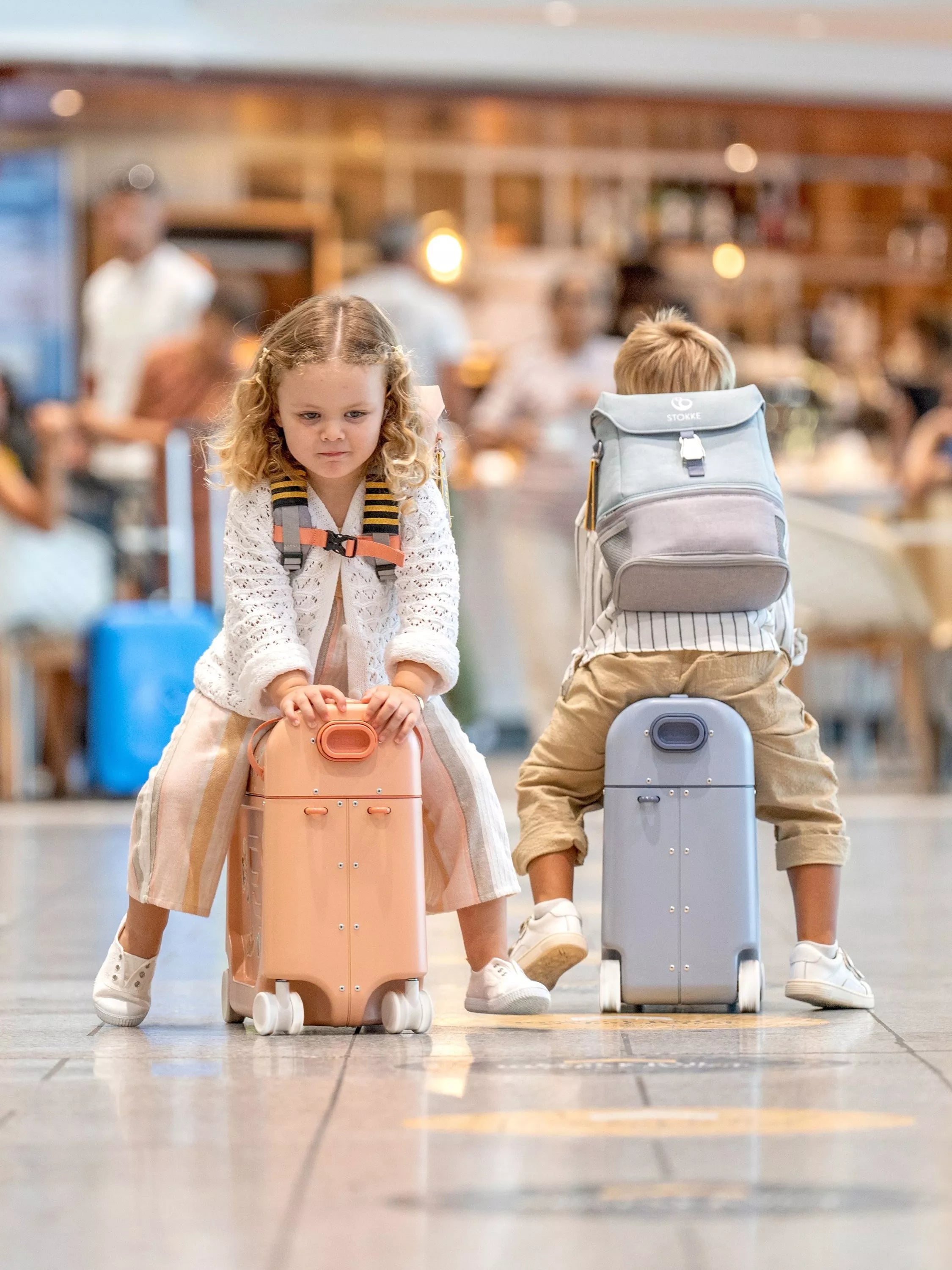 Stokke Jetkids BedBox ride-on suitcase - British product