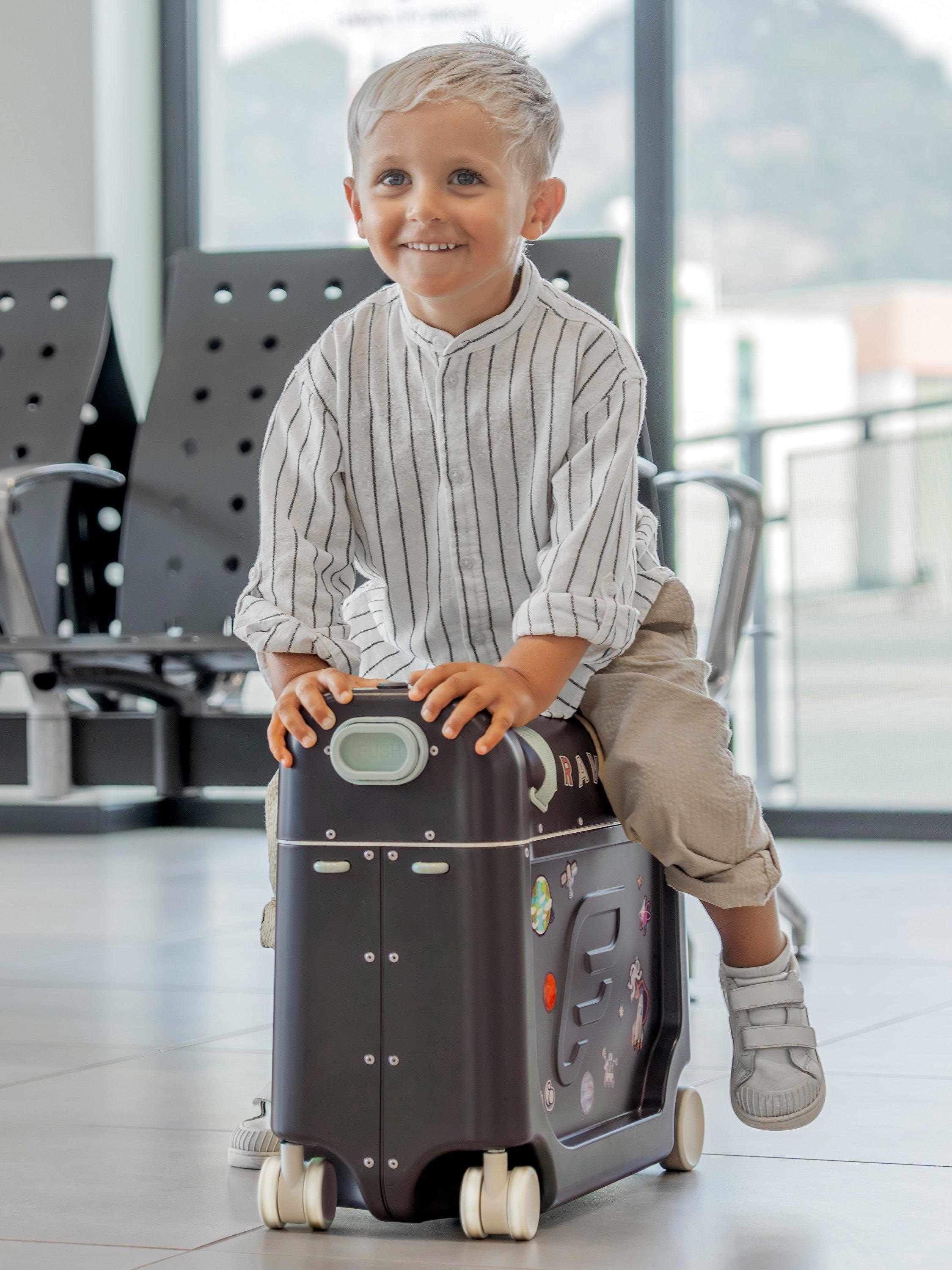 Stokke Jetkids BedBox ride-on suitcase with sleep function - British product