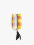 Caroline Gardner Check Cube wash bag multi - British product