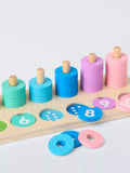 John Lewis Wooden Counting Stackers toy (British brand)