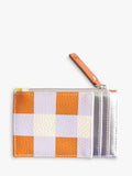 Caroline Gardner multi check coin purse, small card holder - British product