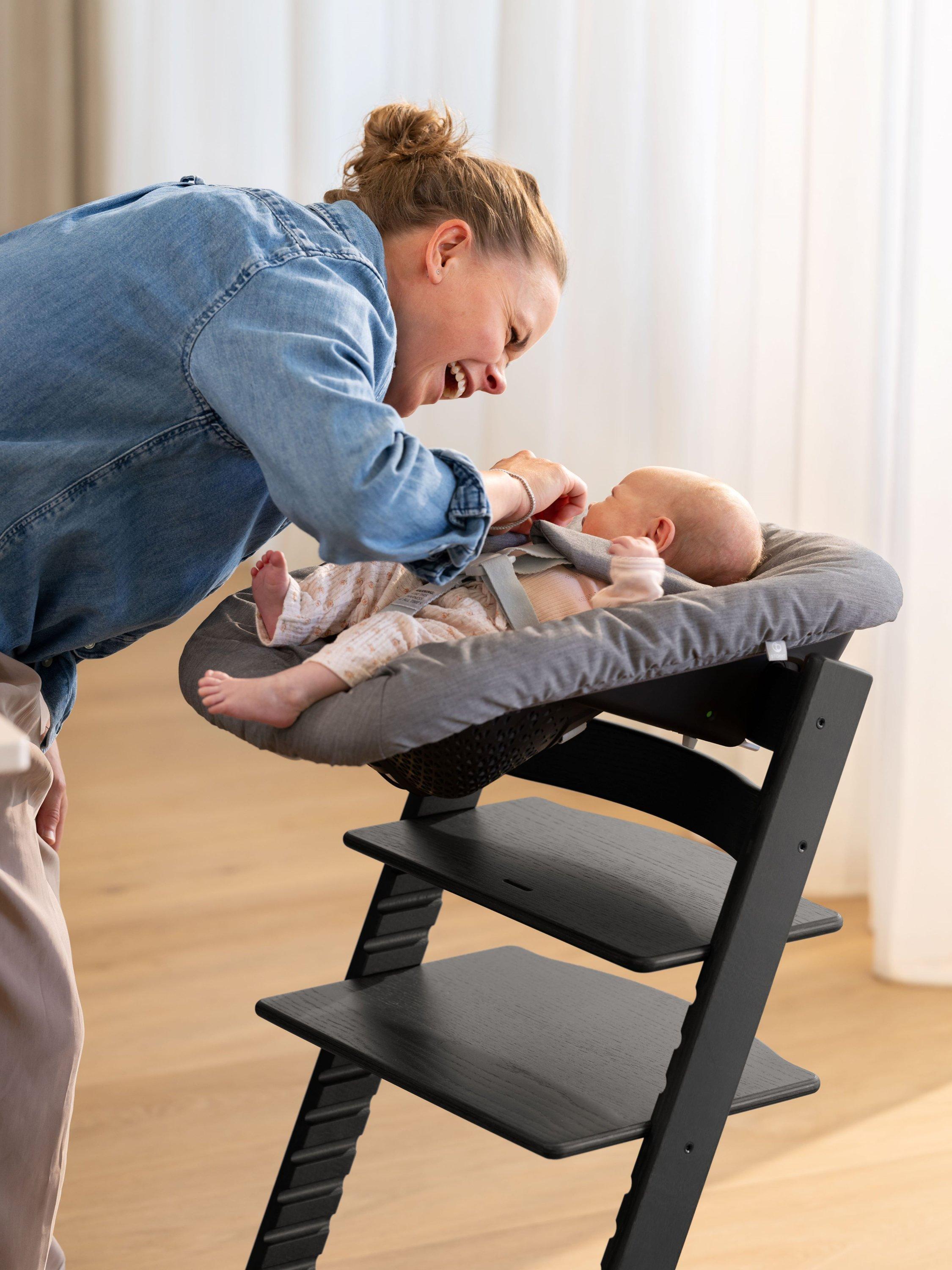 Stokke Tripp Trapp Newborn Set Anthracite - British product