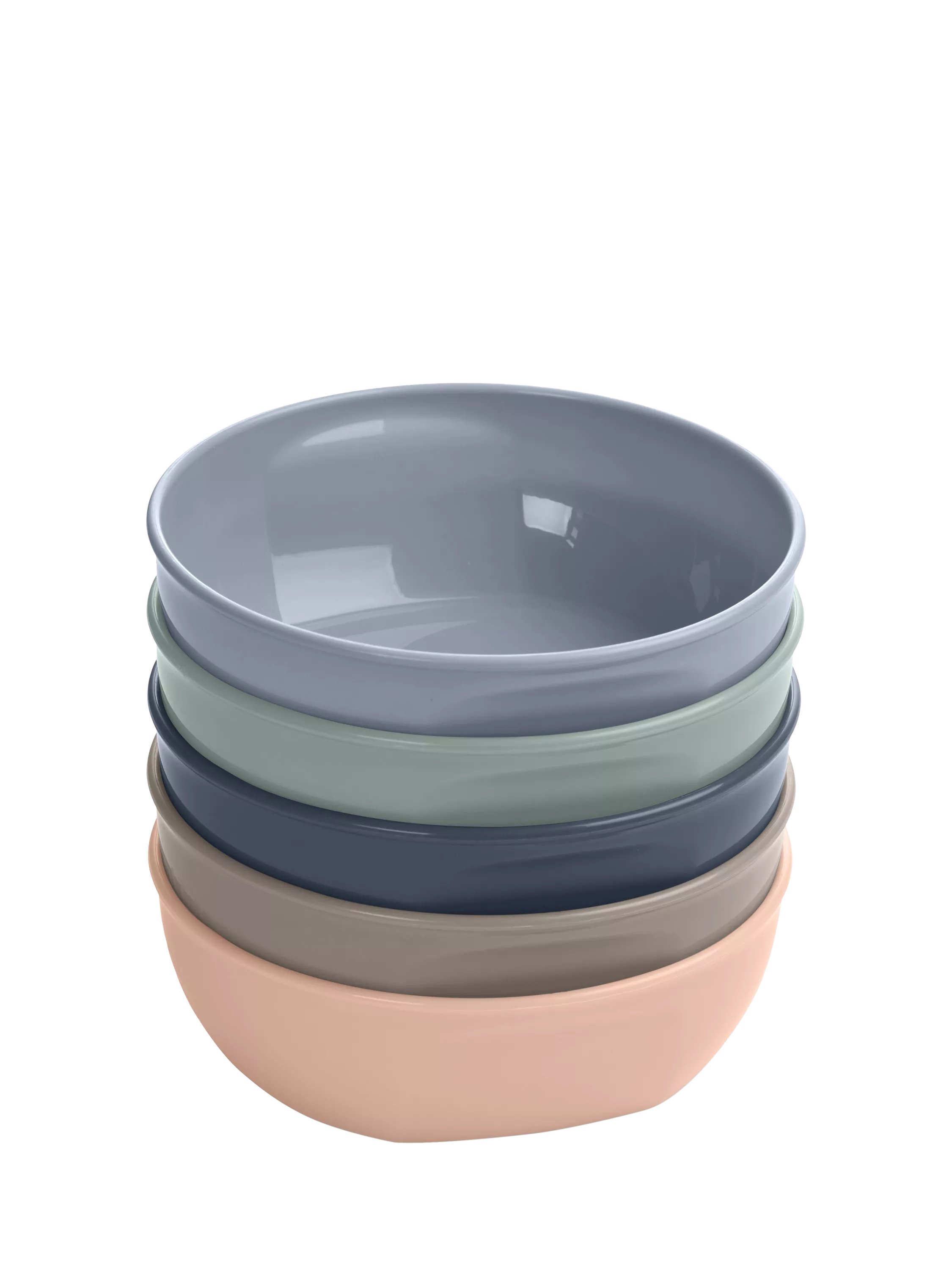 Vital Baby Nourish Perfectly Simple Bowls, Pack of 5, Multi