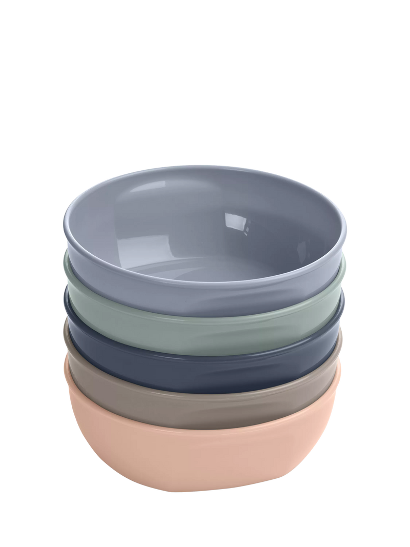 Vital Baby Nourish Perfectly Simple Bowls, Pack of 5, Multi
