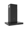 Belling T shaped chimney hood Black 790x598x450mm (British brand)