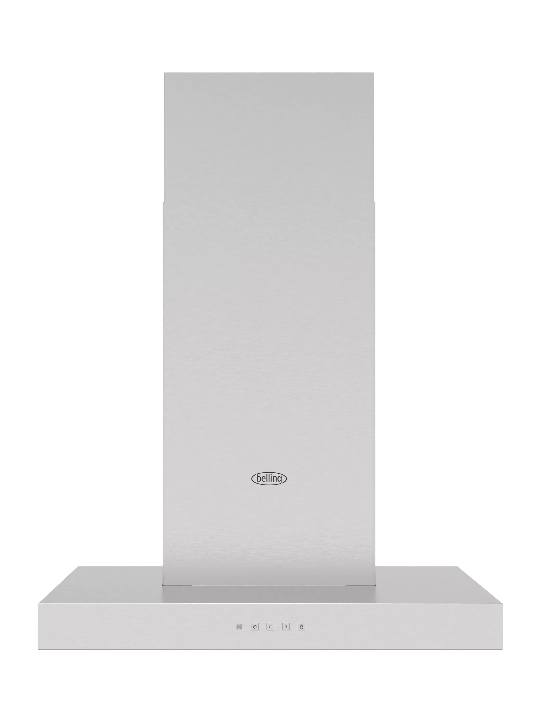 Belling stainless steel chimney cooker hood, imported from the UK