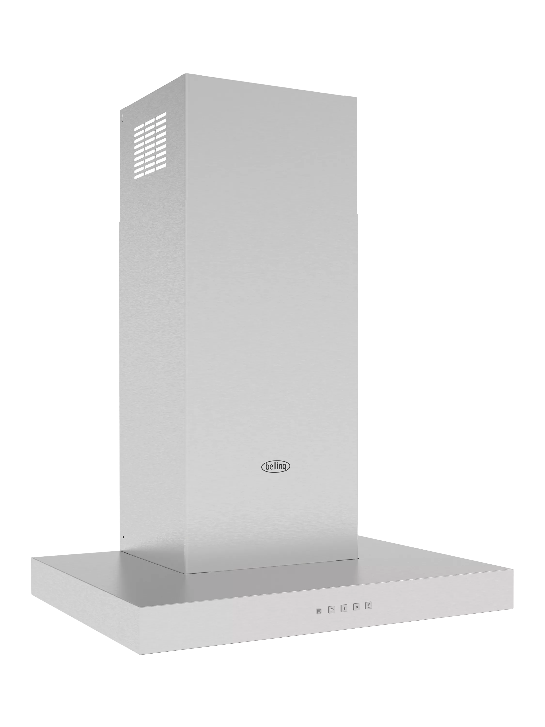 Belling stainless steel chimney cooker hood, imported from the UK