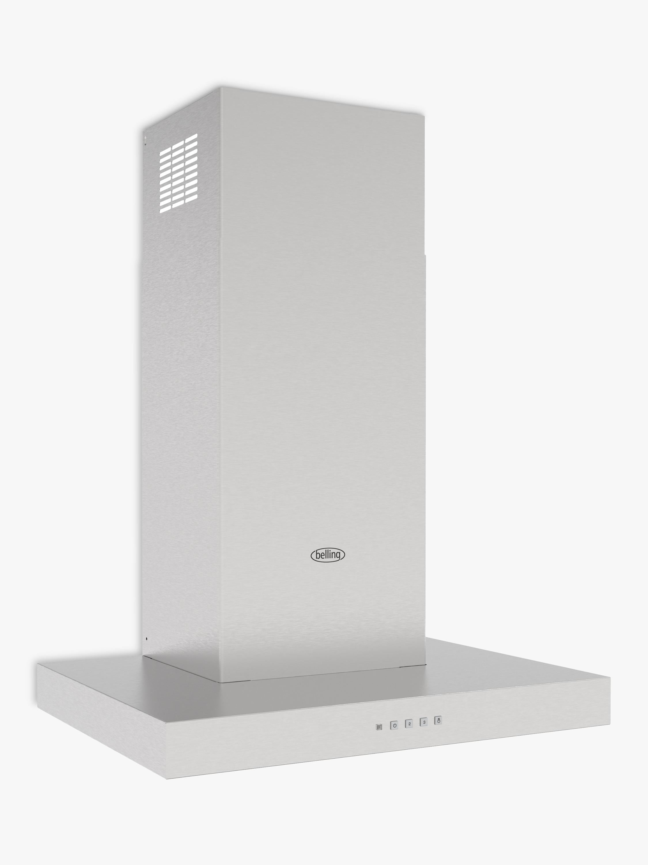 Belling stainless steel chimney cooker hood, imported from the UK