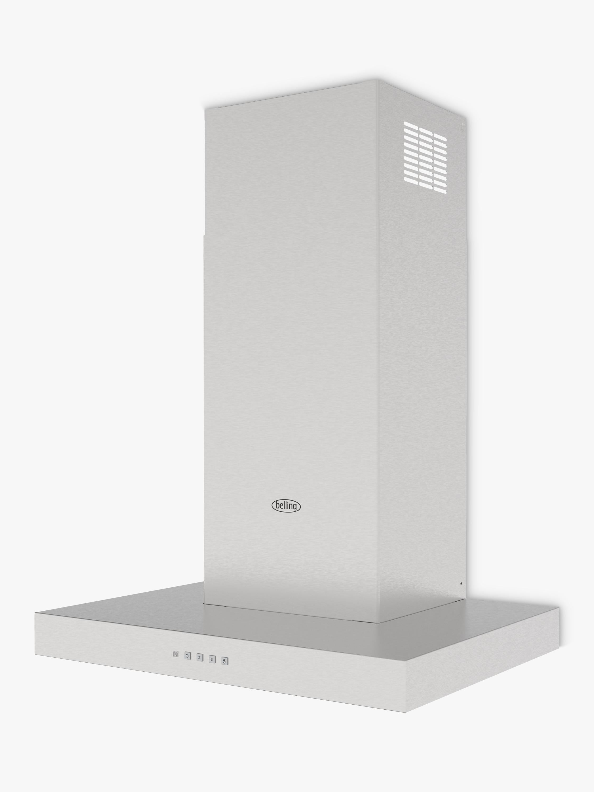 Belling stainless steel chimney cooker hood, imported from the UK