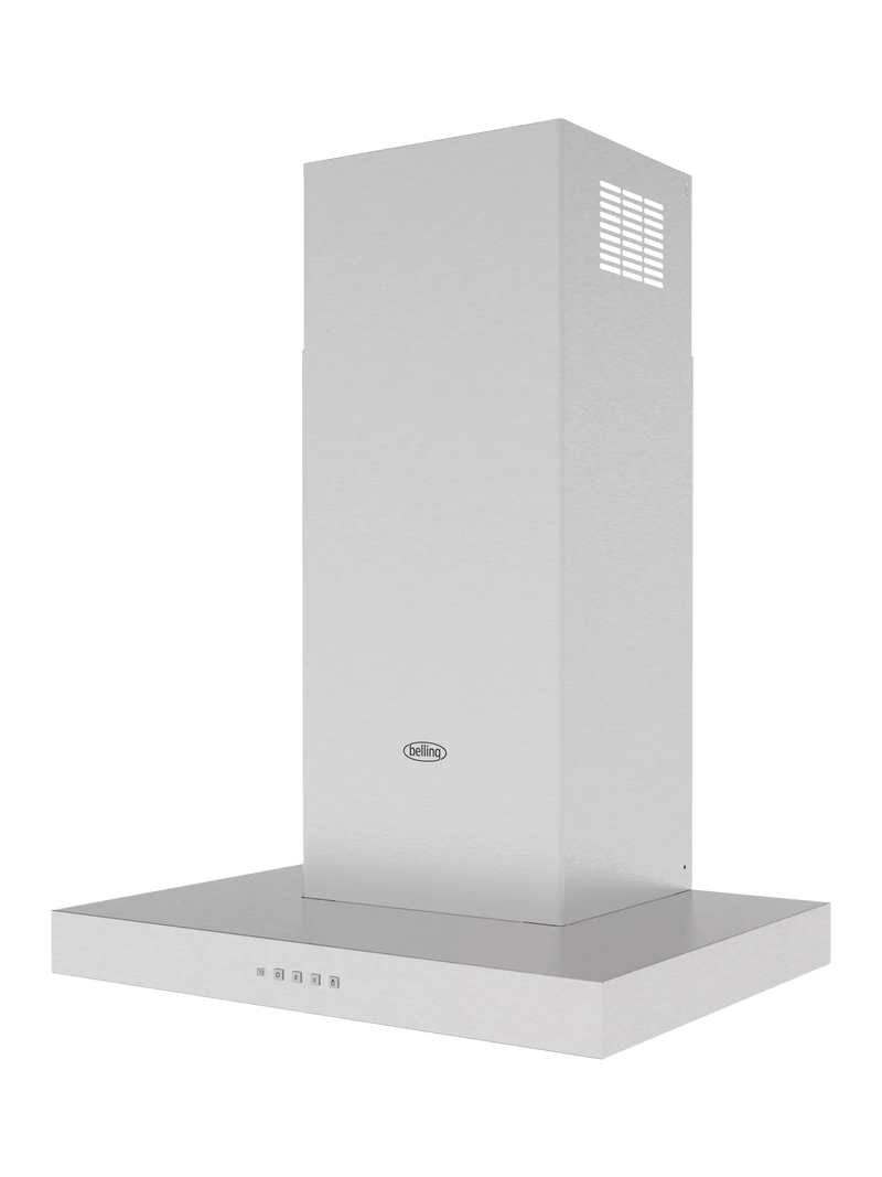 Belling stainless steel chimney cooker hood, imported from the UK