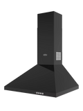 Belling black chimney cooker hood 660mm height - British product
