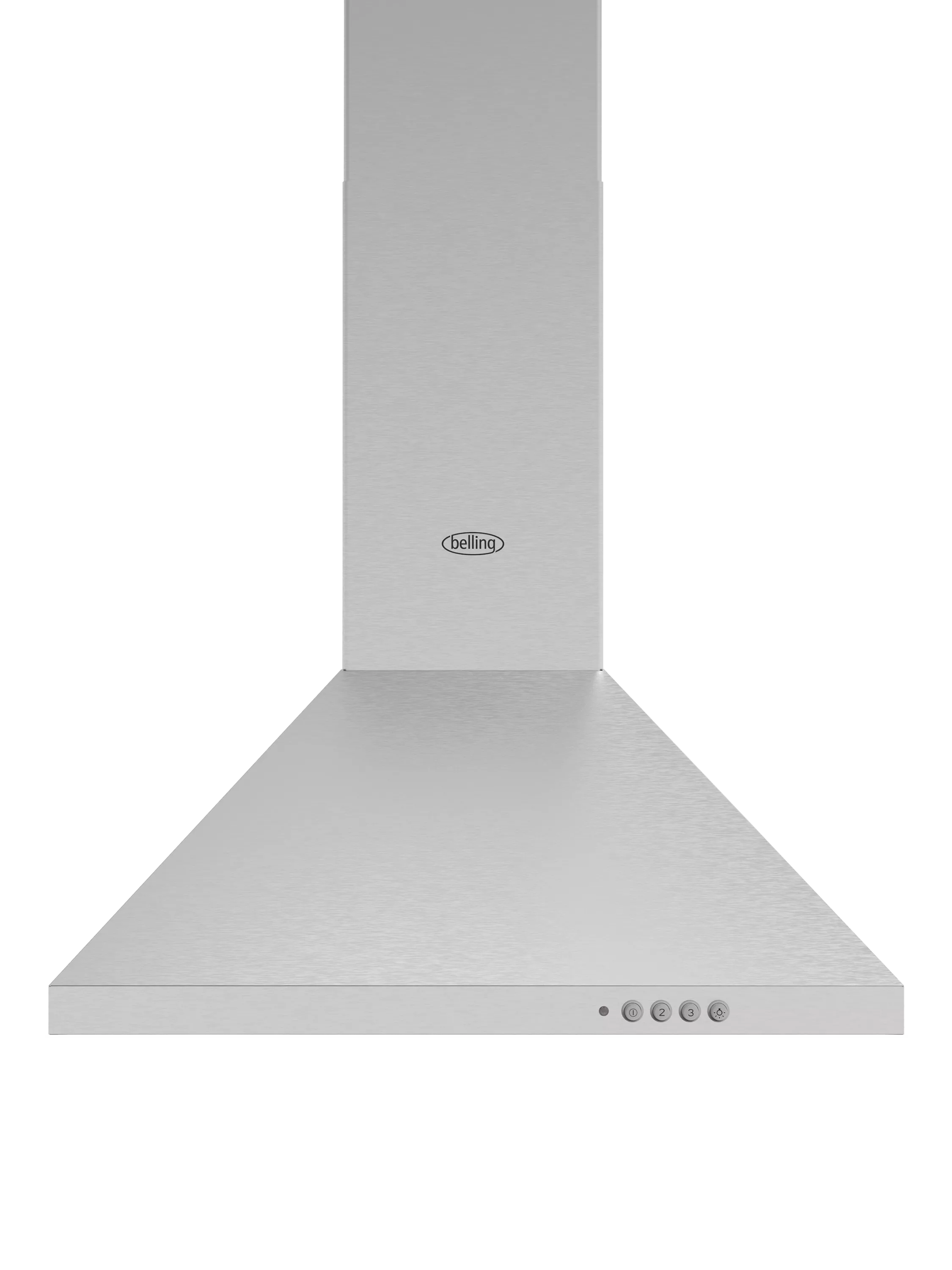 Belling chimney cooker hood stainless steel, imported from the UK