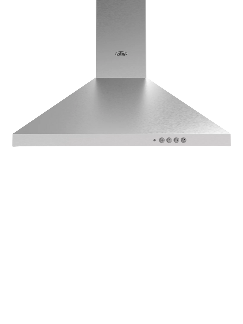 Belling chimney cooker hood stainless steel, imported from the UK