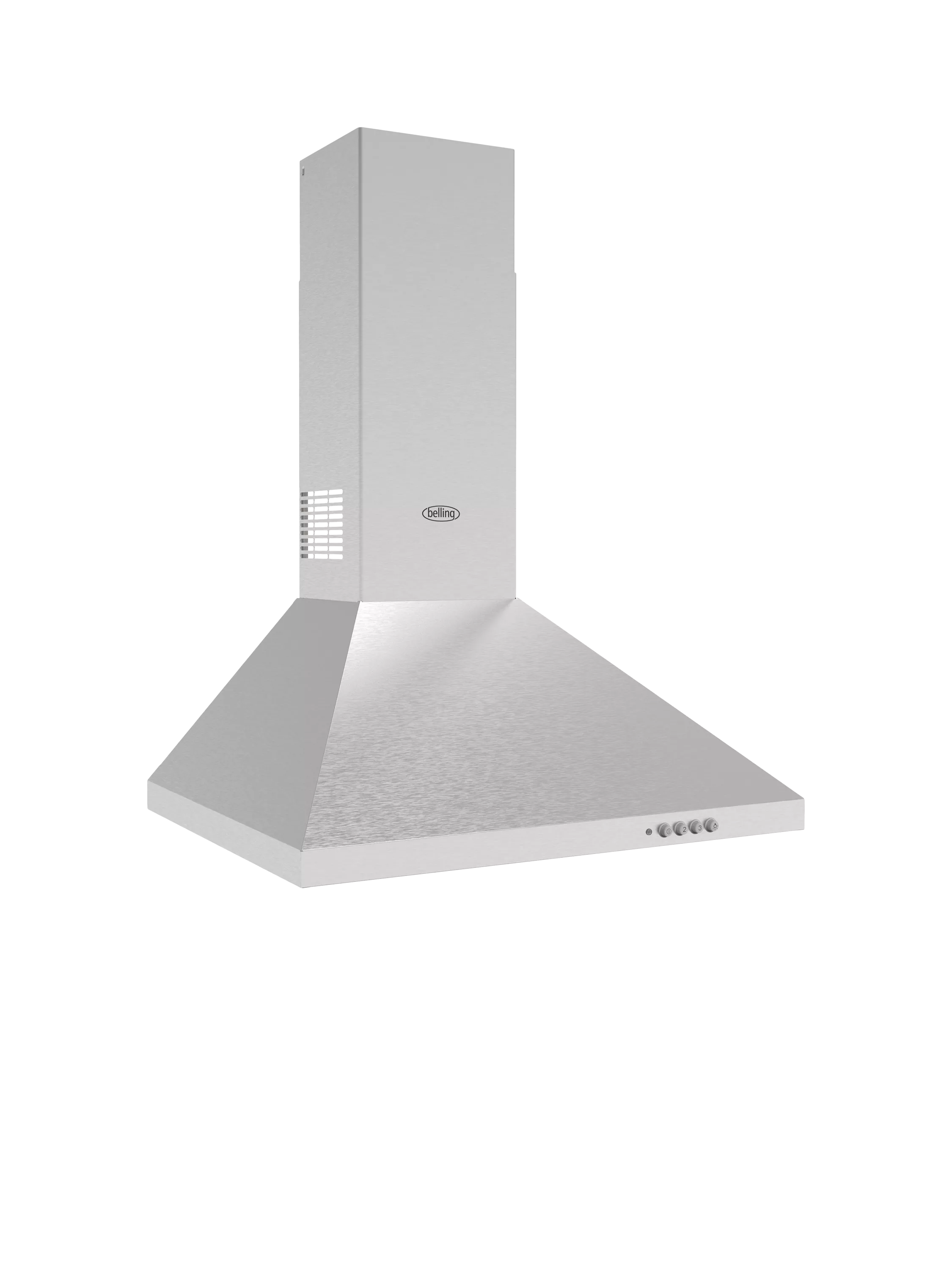 Belling chimney cooker hood stainless steel, imported from the UK