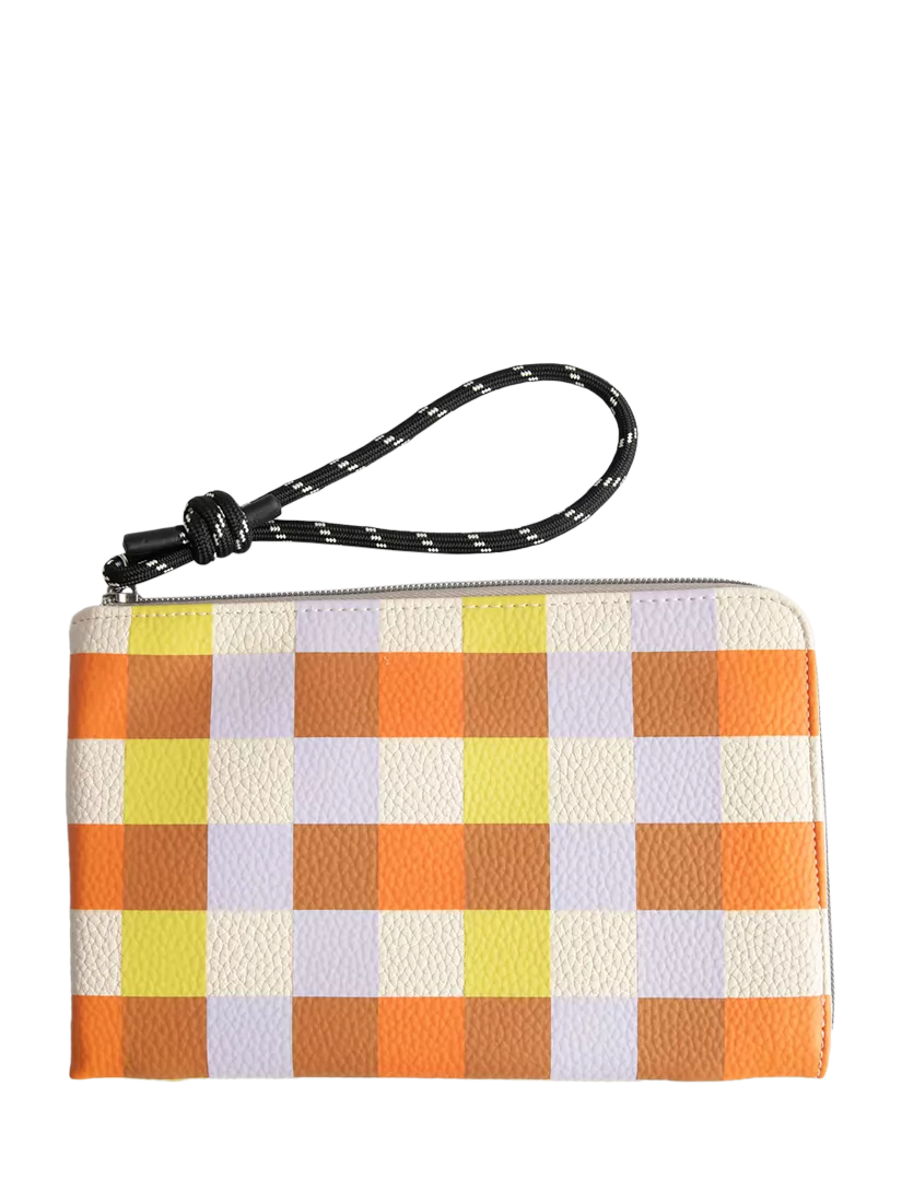 Caroline Gardner Check Travel Pouch - British product