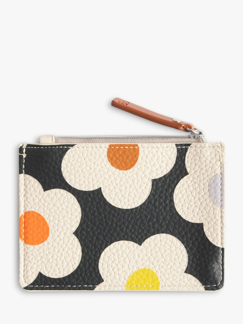 Caroline Gardner flower patch purse in charcoal, UK version